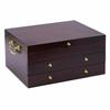 3-stöckige Besteckbox Einfache Organisation Besteck-Organizer-Box Dekorative Oberfläche