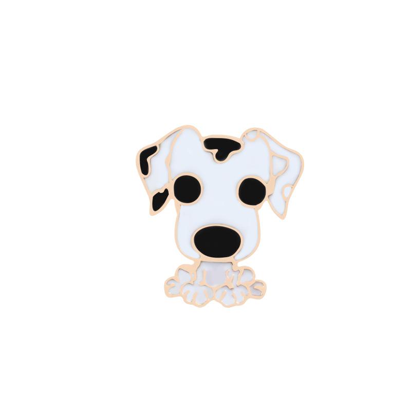 Cartoon Animal Brooch: Cute Dog Pin Badge for Shirts, Sweaters, Jeans - 10 Styles