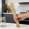 Herb Stripper Wooden 7 Holes Herb Stripping Tool Vegetable Leaf Stripping Tool Leafy Greens Stems Stem Remover Kitchen Gadget