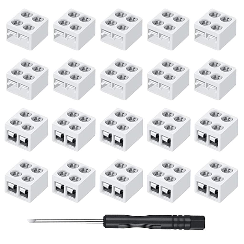 New Practical Connector Strip Light Connect Versatile LED Adapter LED Strips Screw Mounting 16-22AWG 5V 12V 24V