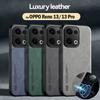 Luxury Leather Funda for OPPO Reno 13 Pro Case Ultra Thin Car Magnetic Protection Cover for OPPO Reno 13 Shockproof Capa