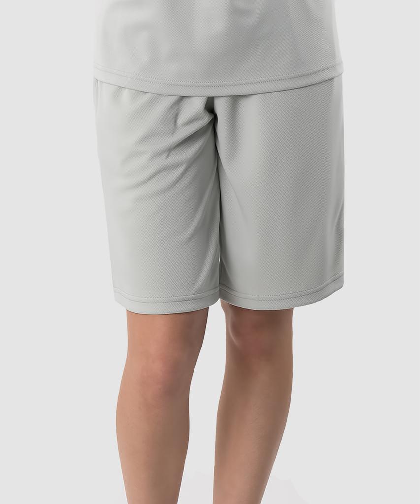 ARMEDES Unisex Recycled Cool Mesh Elastic Waist Shorts Ar-89 (Knee-Length)