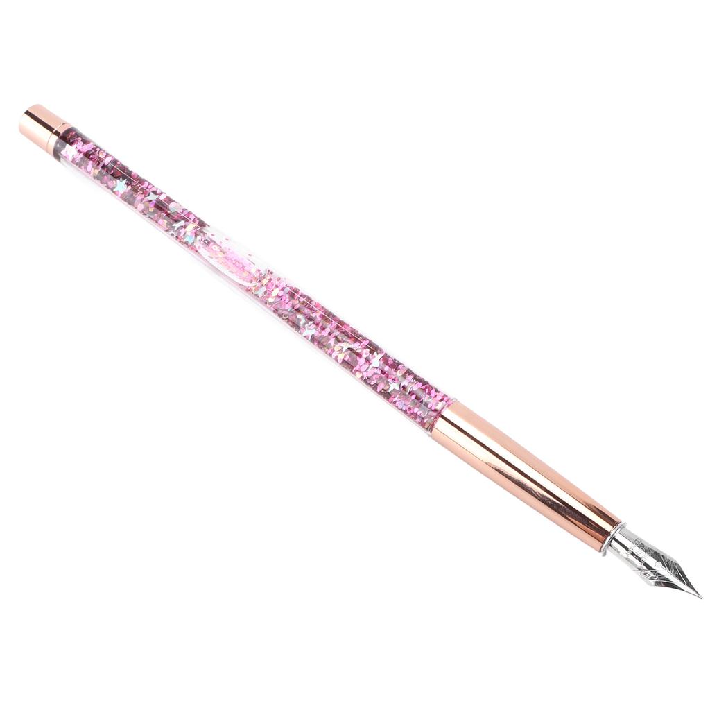 Glass Dip Pen Butiful Decorative Attractive Comfortable Ink Writing Portable Calligraphy Kit for Gift