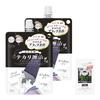 KOSE Pore Komachi Shine Genji Mochimochi Black Face Wash Shine Acne Prevention Zestaw 2 sztuk z bonusem