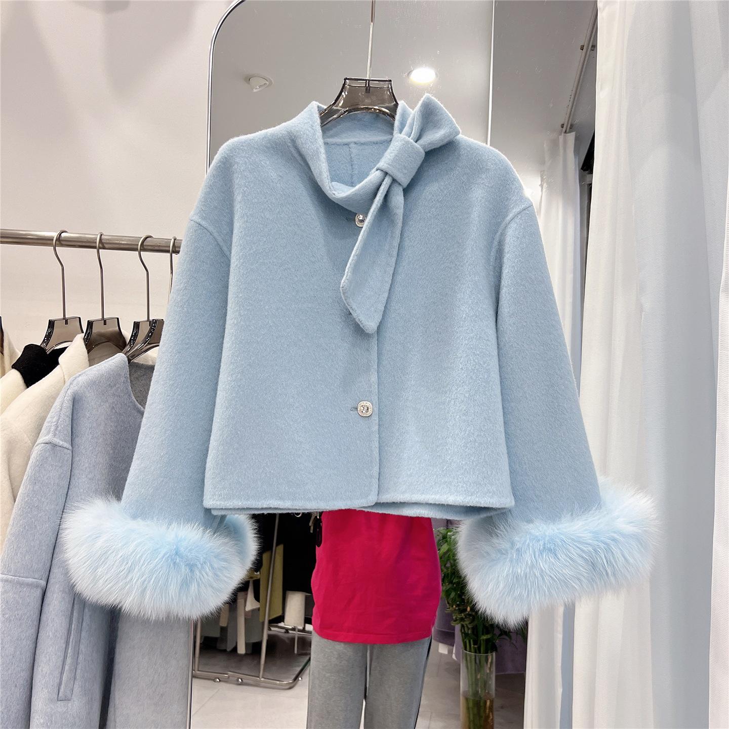 2025 Autumn/Winter Petite Short High-End Fox