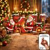 2d Flat Ornament Acrylic Acrylic Decorative Pendant Christmas Pendant Fade Resistant Acrylic Hanging Decoration For Holiday