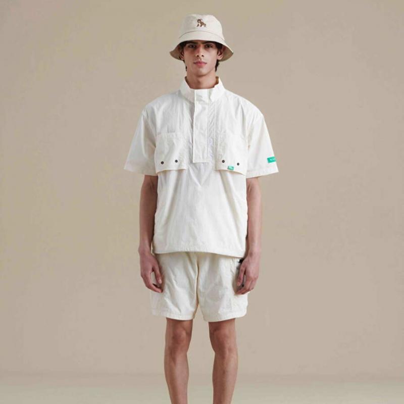 BBC EARTH Patch Pocket Short Sleeve Anorak