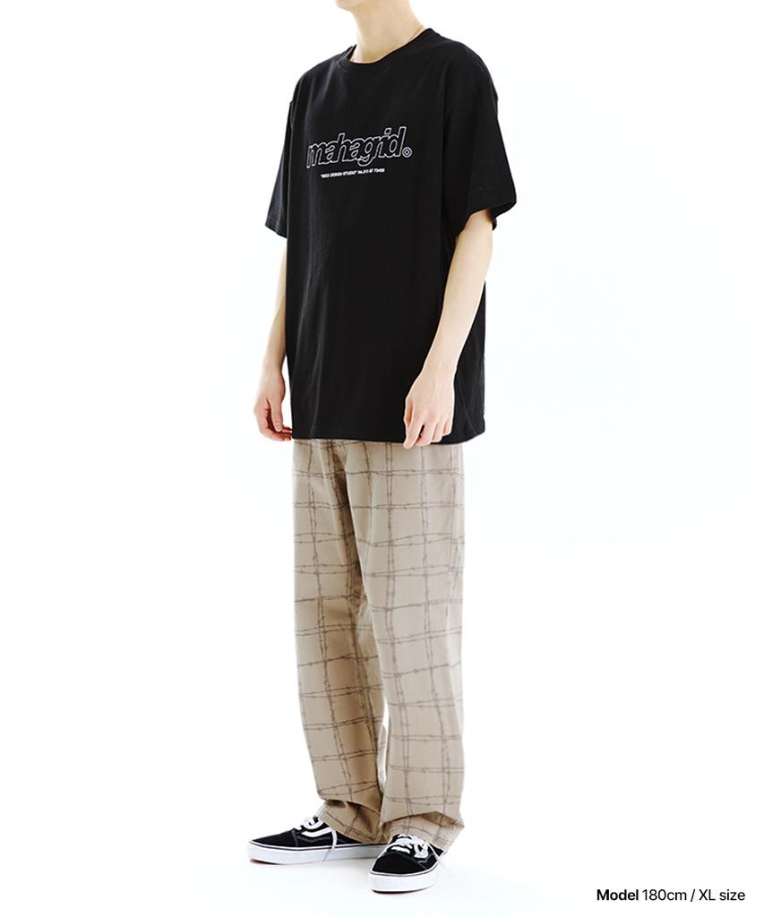 MAHAGRID Third Logo Tee Black(Mg2Cmmt508A)
