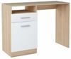 Bodo Dsp 100Cm White-Sonoma Chest Of Drawers Desk