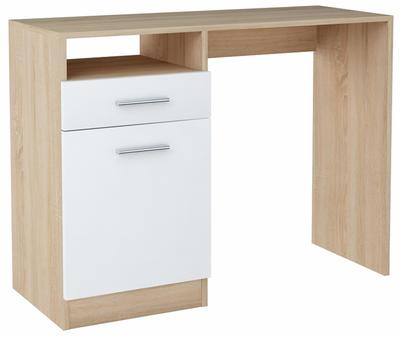 Bodo DSP 100cm Wit-Sonoma Ladekast Bureau
