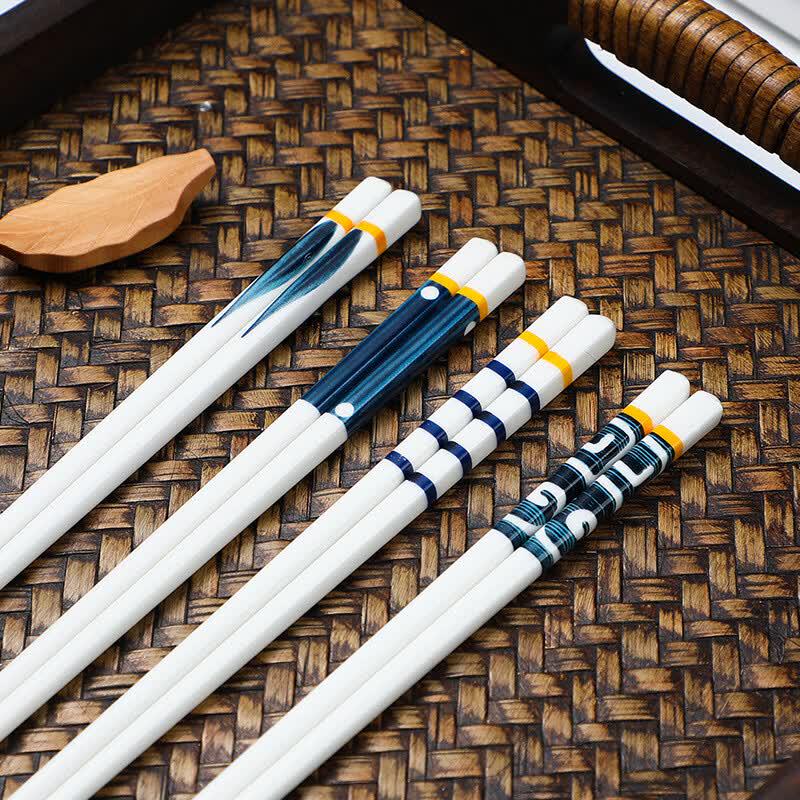 Deou Starlight Japanese Style Ceramic Chopsticks Set