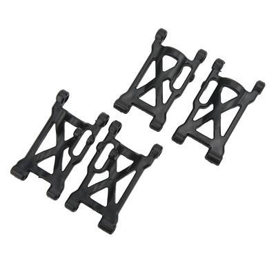4Pcs RC Car Swing Arm Black Left and Right Durable Plastic Easy Installation RC Left Right Swing Arm for 12428 12427