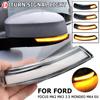Pair Dynamic Blinker LED Turn Signal For Ford Mondeo MK4 Focus MK3 MK2 Mirror Light 2008 2009 2010 2011 2012 2013 2014 2015 2016