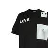 Burberry T Shirts Men's Black Crew Neck Moderate Straight Fit 80309401