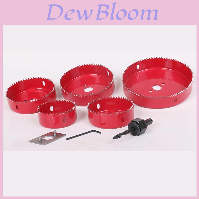 High Quality 16 Piece Hole Saw Drill Bit Kit For Wood Plastic And Sheet Metal With Durable Storage Case
