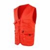 With 6 Pockets Cargo Vest V Neck Outdoor Vest Fashion Fishing Vest  for Men
