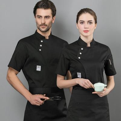 2020 männer Küche Restaurant Koch Arbeitskleidung Chef Uniform Mehrere Farbe Hemd Chef Jacke T-shirt