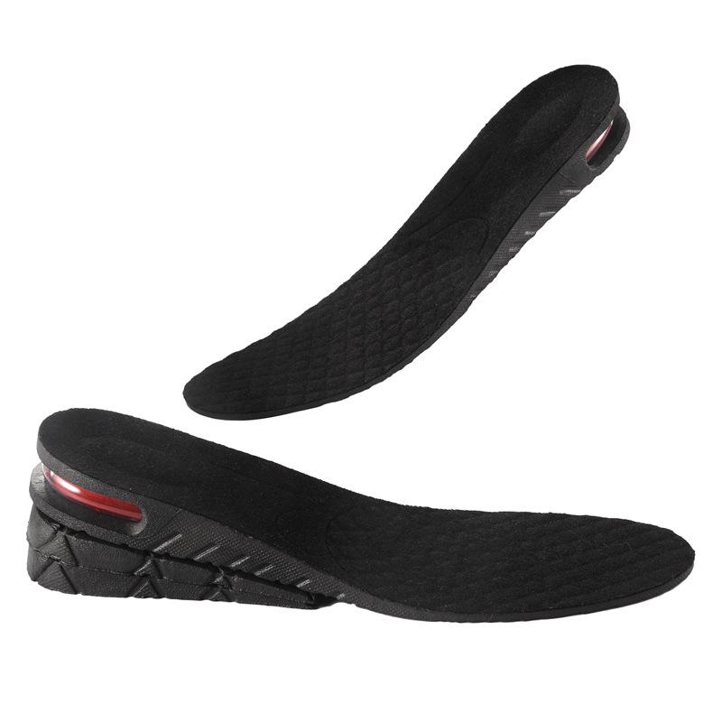 Adjustable Four-Layer Height-Boost Insoles: Multi-Layer, Detachable, Shock-Absorbing Pads for Men & Women