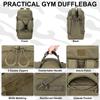 Large-Capacity Outdoor Travel Bag Duffel Gym Nylon Sports Bag For Camping Hiking Traveling Weekend Getaways