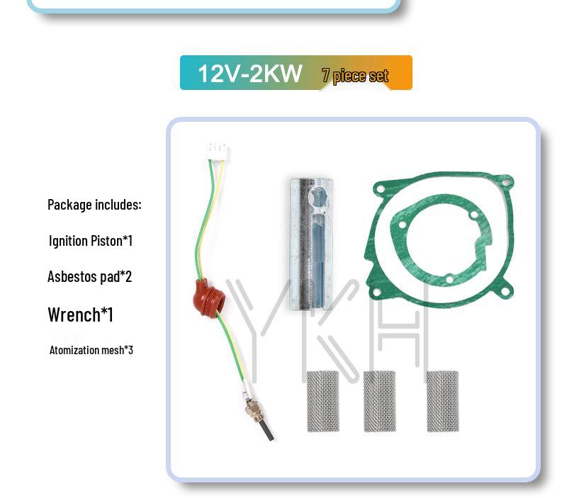 12V/24V Car Fuel Heater Glow Plug Repair Kit