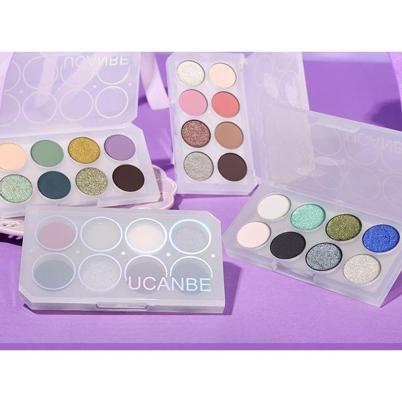 UCANBE - Magische bunte 8-Farben Lidschattenpalette - 4 Typen