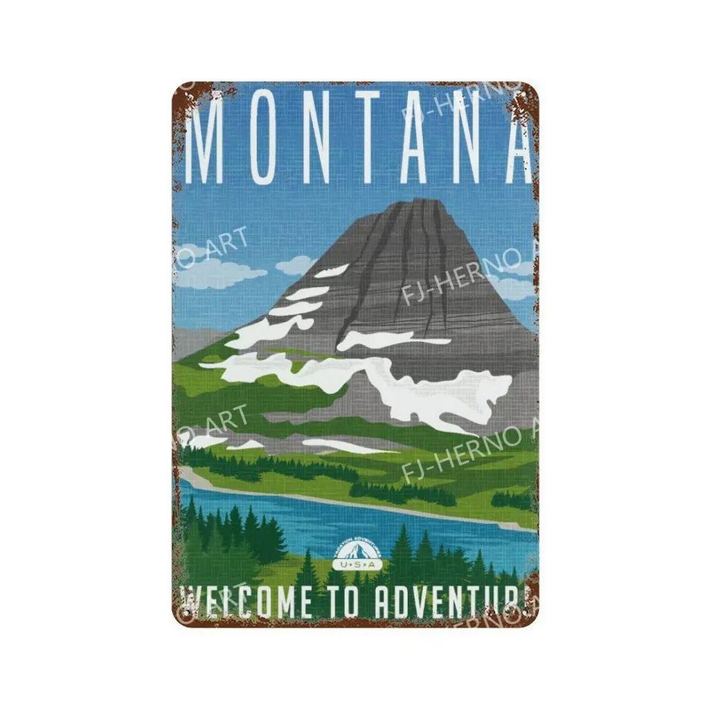 American US Dollars Metal Tin Signs Posters Plate Wall Decor for Restaurant Game Room Garage Bars Cafe Clubs Retro Poster Plaque