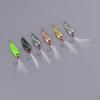 6 Pieces Artificial Fishing Spoon Baits With Barbed