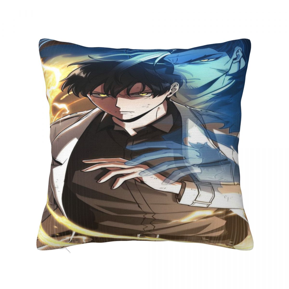 Novel Omniscient Reader Viewpoint Pillowcase Cushion Cover Pillow Covers Warm Chair Decoration Square Multiple Sizes Peach skin 18*18(CM)-1Pcs