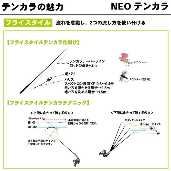 Daiwa Keiryuu Rod NEO Tenkara 36 Fishing Rod Black
