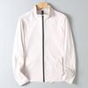 Four-Way Stretch Spring and Summer Thin Training Men's Knit Top Sports Casual Stand Collar Quick-Dry Jacket