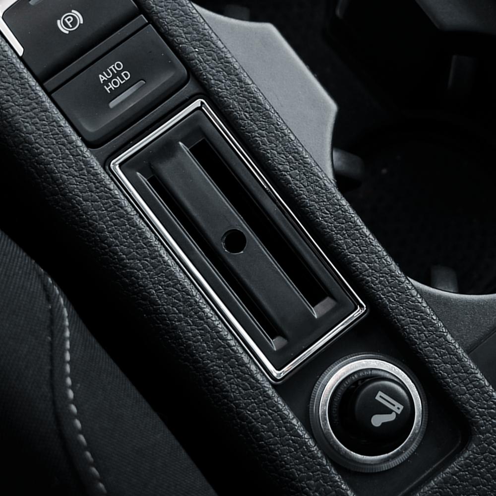 Car Card Holder Coin Slot Case Storage Box Bin Cup Insert Interior Accessories for Volkswagen Vw Golf 7 MK7 7.5 GTI