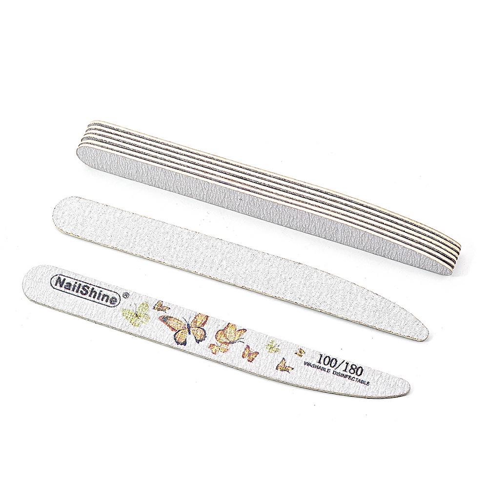 Butterfly Shaped Thin Nail File: Knife-Edge Sandpaper for Shaping & Grinding