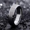 Rockyu Tungsten Flat Rings 2mm 4mm 6mm and 8mm Matte Finish Direct from Japan