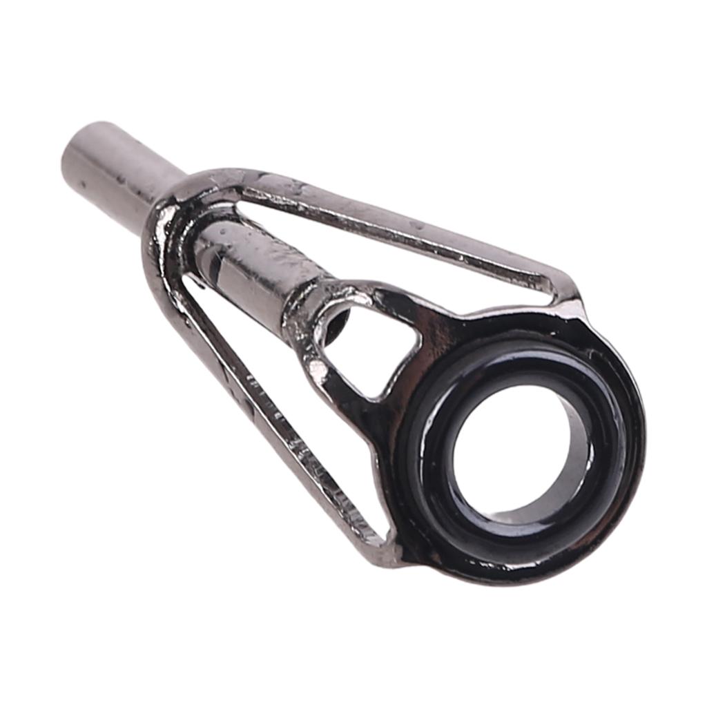 7Pcs Mixed Size Fishing Top Rings Rod Repair Kit Line Guides Eyes Sets