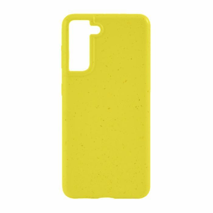Coque - Samsung - Galaxy S21 - Biodégradable - Jaune - Semi-rigide