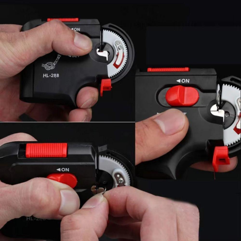 Automatic Fishing Hook Line Tier Machine ABS Fishing Tackle Tier  Fishing Tools