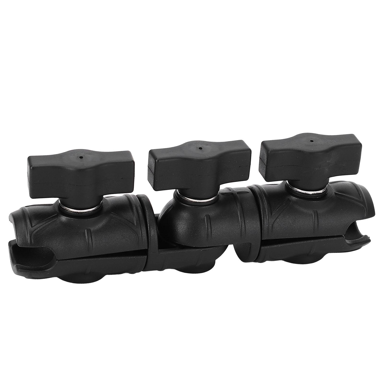 

Композитное крепление с двойным гнездом и поворотным рычагом на 360 градусов, двойные 1-дюймовые шаровые гнезда для мотоциклов