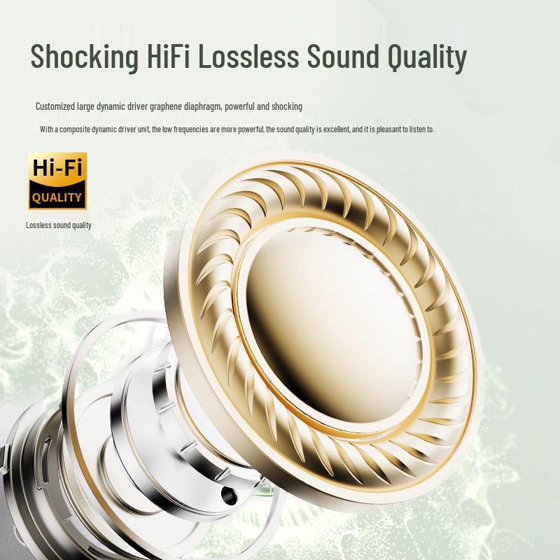 Genuine Wired Sleep Earphones with In-Ear High-Quality Sound, Noise Reduction, K-Singing, and Type-C Mobile Compatibility.