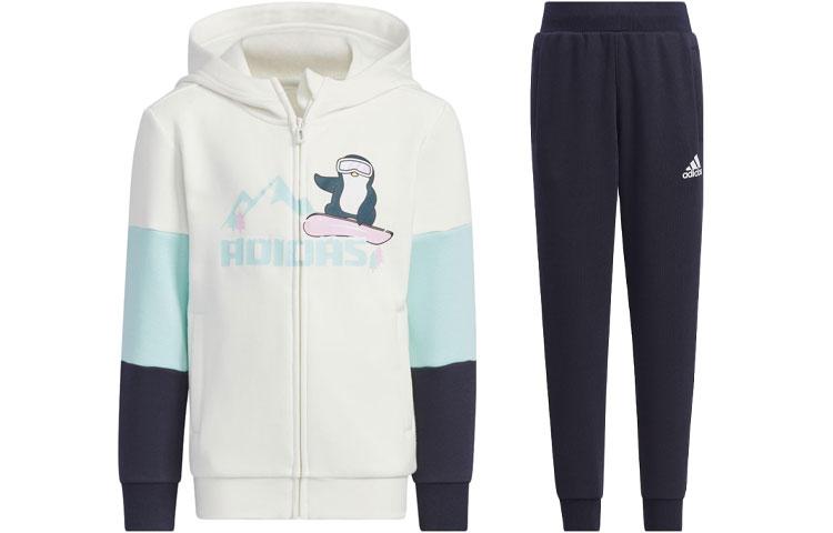 Adidas Kids Casual Sportswear Hooded Moderate IN5221 134