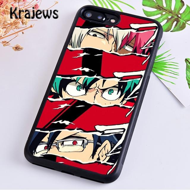 Krajews Boku no My Hero Academia Soft Phone Case Cover For iPhone 14 5 6s 7 8 plus X XR XS 11 12 13 pro max Samsung S21 S22ultra