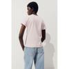 H M Fitted t shirt light pink Mon Amie