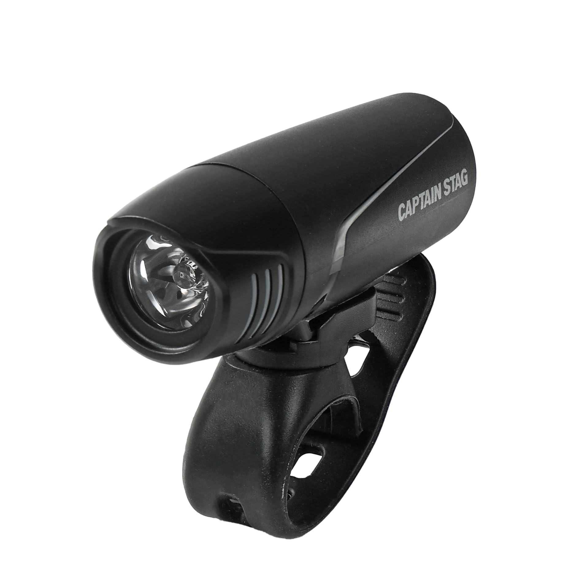 

Captain Stag Bicycle 1W LED Front Light Beam Candela Black Light, Headlight, [Round Distribution/Pivoting Function/2000 Brightness/Waterproof] Y-7896 чёрный