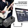 Mini Looper Effect Pedal Guitar Loopers Bass Loop Pedal Ullimited Overdubs 5 Minutes Looping Time with USB Interface