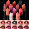 12 Colors Glitter Lipstick Waterproof Long Lasting Diamond Pearlescent Metallic Lipstick Black Lipgloss Women Lips Makeup Cosmetic