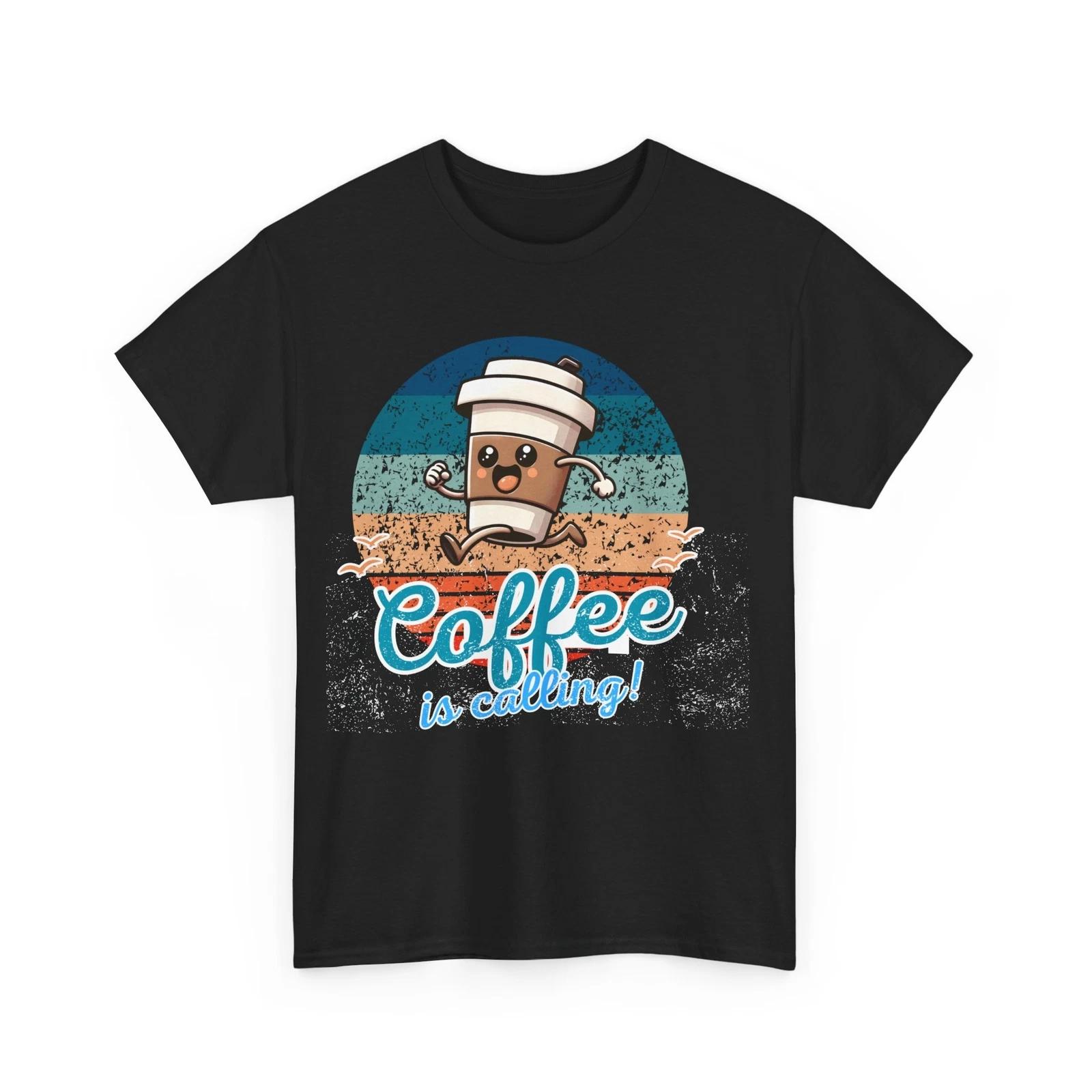 

Coffee Lovers Tee, Gift for Coffee Enthusiasts, Funny T shirt, Summer Style L