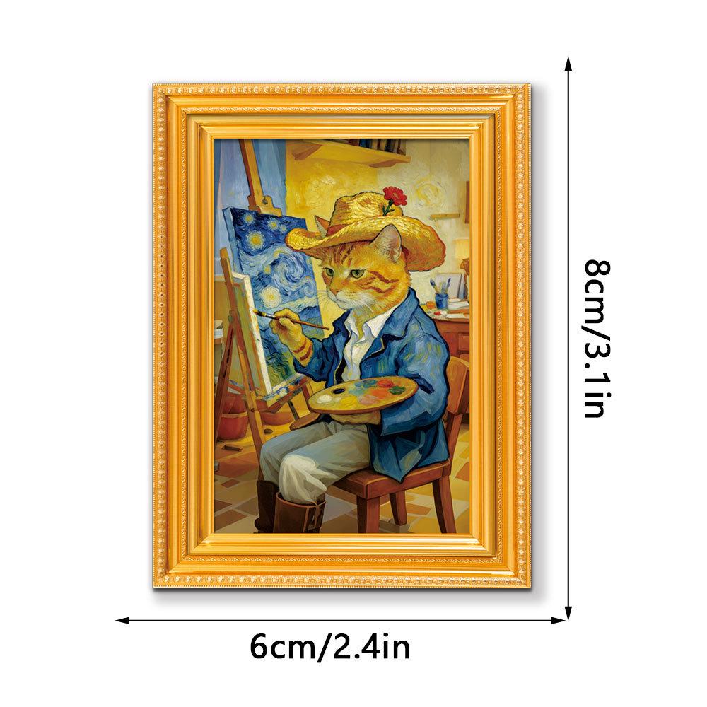

Quirky 3D Wooden Magnetic Tiles Photo Frame & Fridge Magnet Decor