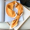 Fashion Print Hair Ribbons Scarf Women Silk Scrunchies Foulard Female Neck Tie Skinny Bag Bandana Accessories Headware
