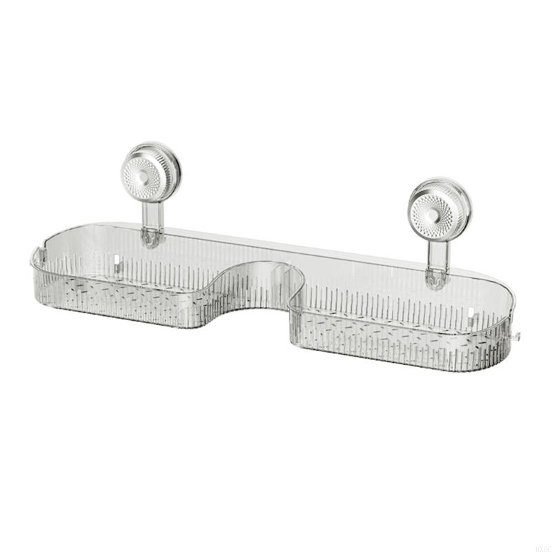 

Strong Suction Cup Shelf No Drilling Rack Bathroom For Shower Storage HX6C чистий