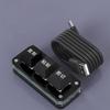 Mini Custom Mini 3 Key Keypad Hot Swap 3 Keys Mini Keypad Copy Paste Cut Keypad  PC