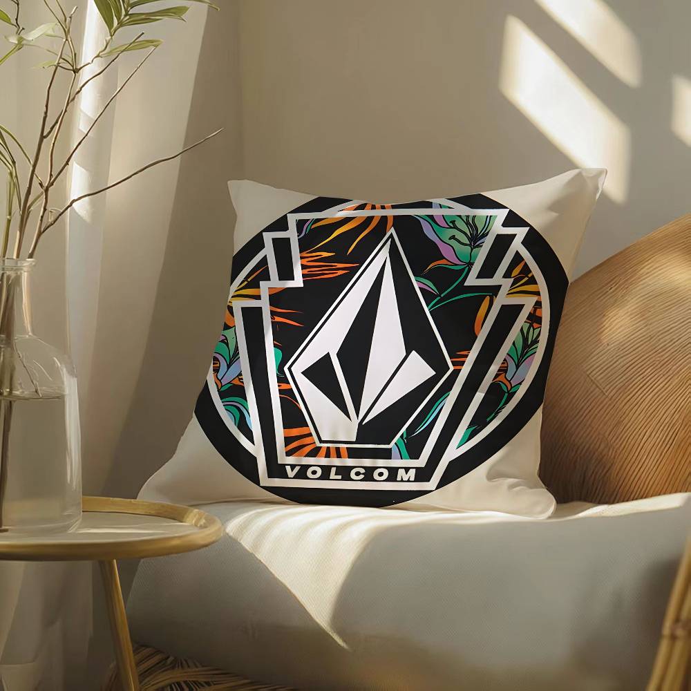 Extremsportarten Stein Volcom-V Kissenbezug Seidig elegant Komfort Sofa Bett Unsichtbarer Reißverschluss Strandkissenbezug